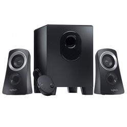 Logitech Z313 Speaker System 2.1 (RMS 25W, 15W subwoofer, 2x5W), Black